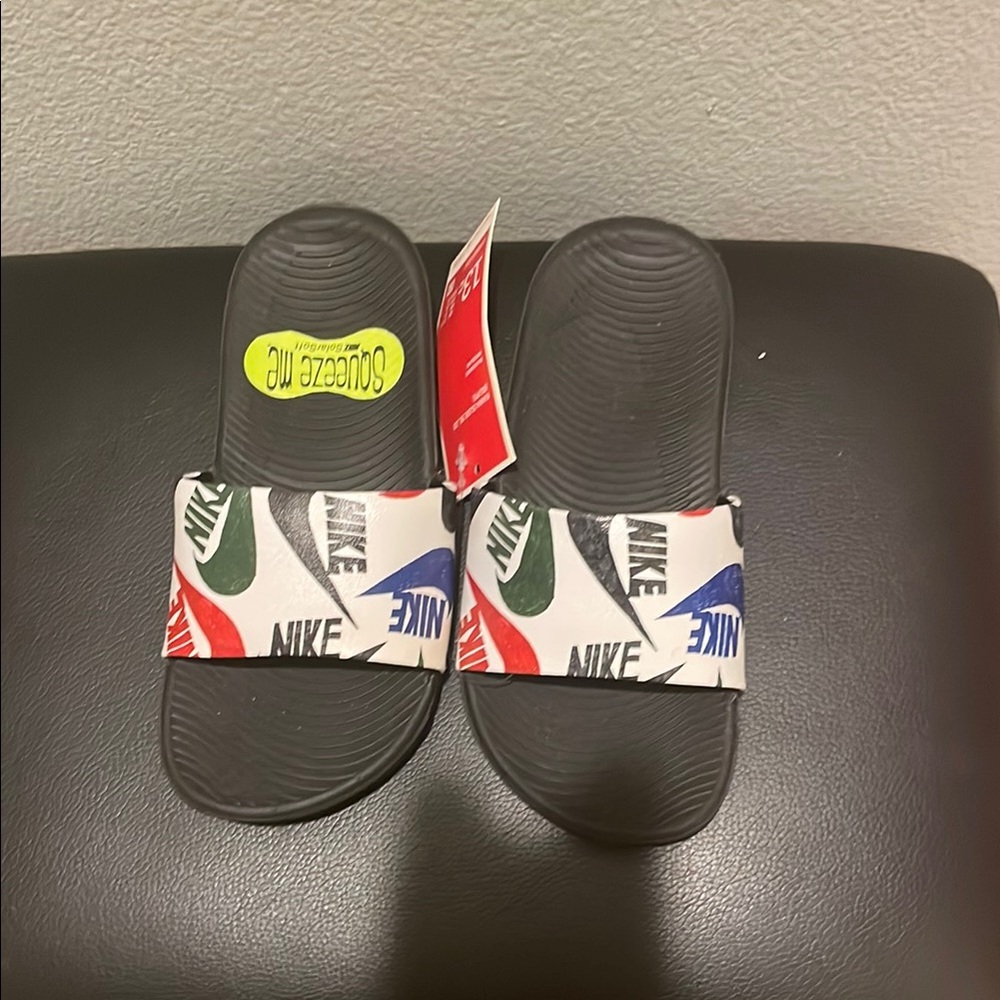 Nike Black Sandals Sporty Slide